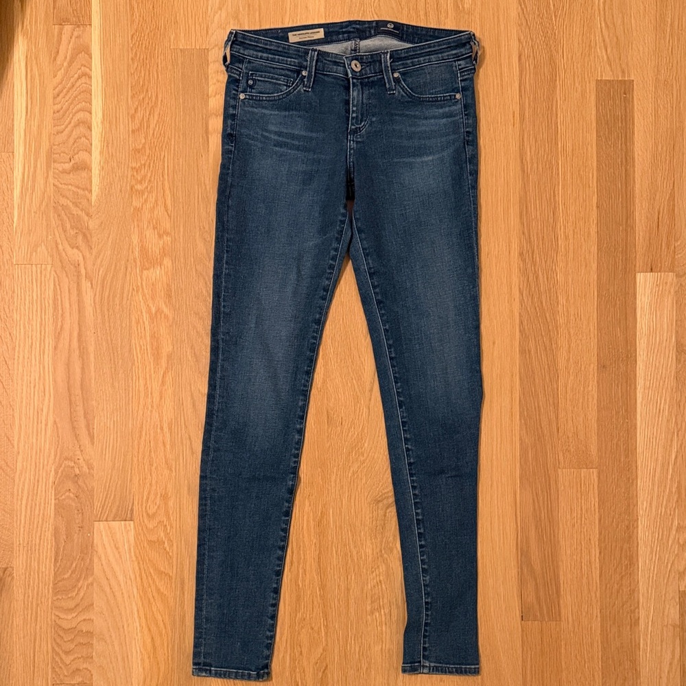 AG Adriano Goldschmied Dark Blue Skinny Jeans
